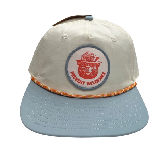 Smokey the Bear Prevent Wildfires Nylon Snapback Hat - Picture 2 of 13